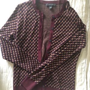 Maroon & Gold Cardigan
